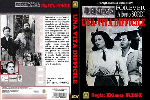 Una Vida Difícil - Una Vita Difficile - Aberto Sordi Dvd