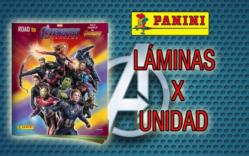 Avengers End Game Panini Laminas Individuales