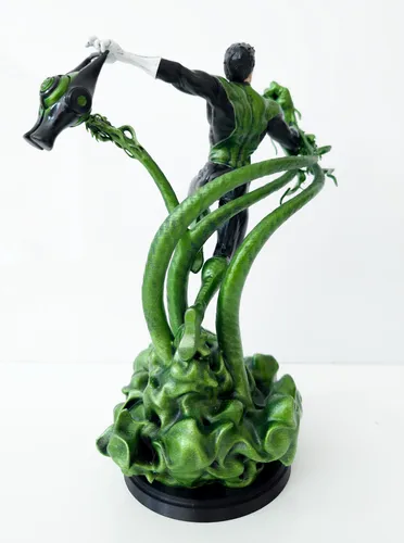 Linterna Verde Dc Comics Figura 30 Cm Pintado A Mano
