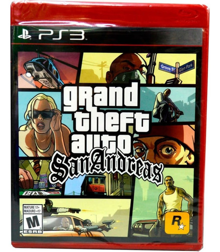 Grand Theft Auto San Andreas Playstation Hits Ps3