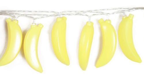 Sdoublem 3m 20led Frutas Banana Cadena Luces Batería Interio