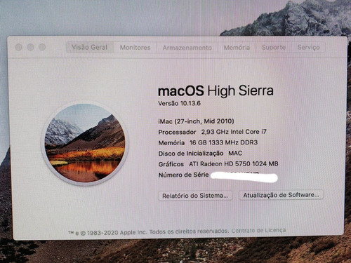 iMac 27 I7 2010