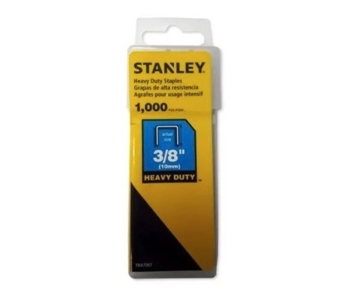 Grapa Stanley 3/8 Tra-706 Caja 1.000 Pzas