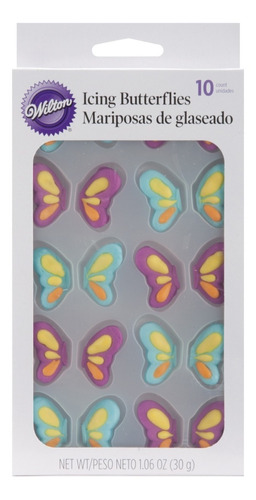 Decoración De Glaseado Wilton. Motivo Mariposa