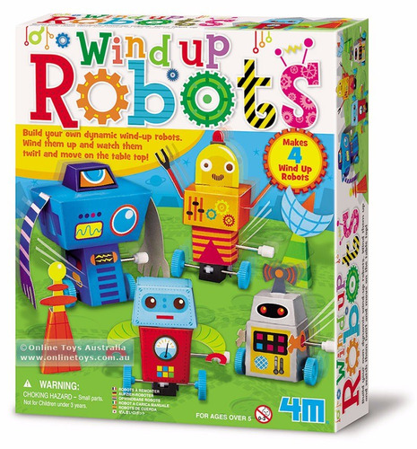 4m Wind Up Robots Giro Didactico