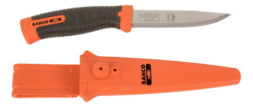 Cuchillo Bahco 2446 Con Funda Plástica Ideal Caza Y Pesca