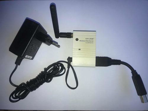 Imagem 1 de 8 de Print Server Wireless Tp-link Tl-wps510u Servidor Impressora