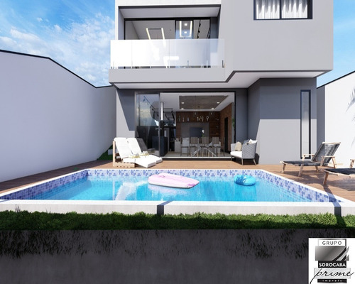 Imagem 11 de 25 de Casa Com 3 Dormitórios À Venda, 300 M² Por R$ 1.950.000 - Alphaville Nova Esplanada I - Votorantim/sp - Ca00240 - 70109154