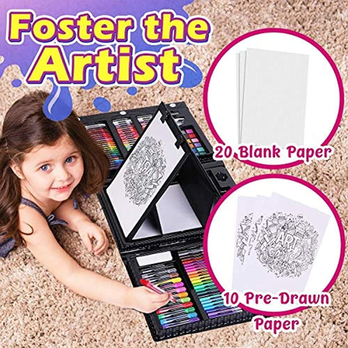 Juego De Pintura De Dibujo Niños Set Bocetos