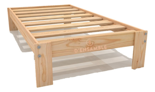 Cama Individual Desarmable De Madera Promoción!!