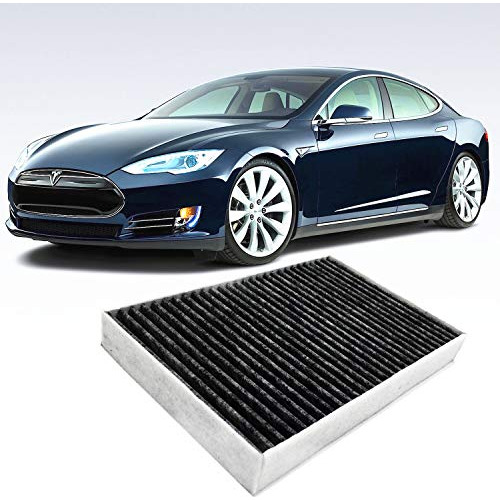 Evtime Filtro Aire Cabina Tesla Model S Carbon Activado 2