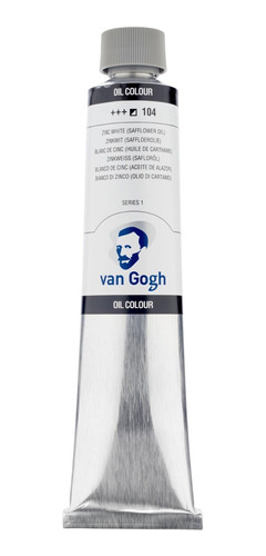 Oleo Talens Van Gogh 200 Ml 104 Blanco Cinc - Mosca