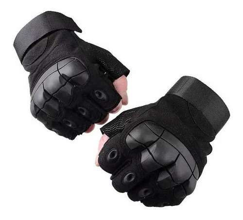 Guantes Cortos Con Proteccion Para Motos Bicicletas Tacticos