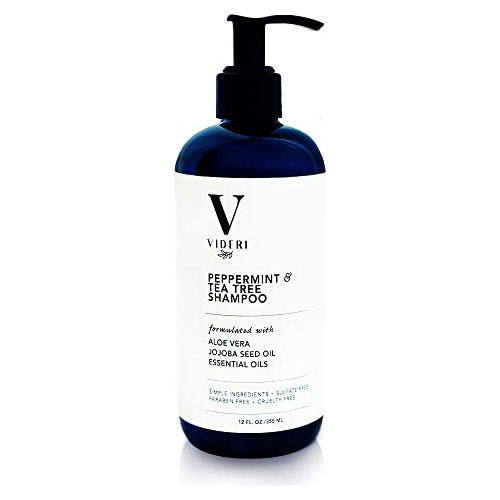 Videri Peppermint Amp; Tea Tree Shampoo - Mezcla Xsxhh