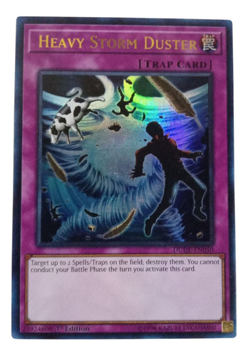 Heavy Storm Duster - Ultra Rare - Yu-gi-oh! (Usado)
