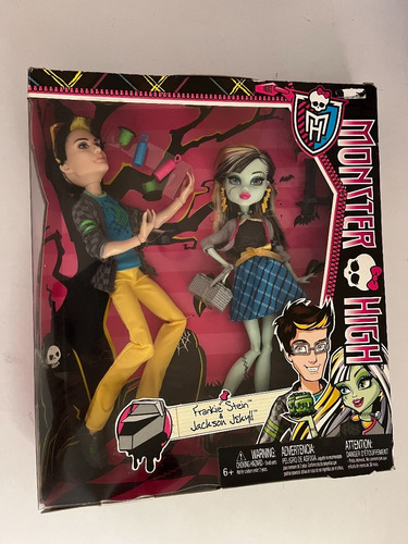 Monster High Frankie Stein&jackson Jekyll Dulces Draculaura