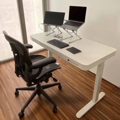 Escritorio Electrico - Standing Desk - Retiro En Deposito Blanco