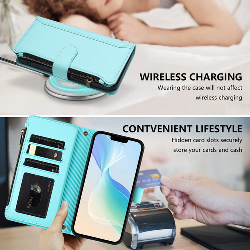 Funda De Piel Con Ranura Tipo Cartera Para Motorola E22 E22i E22s E20