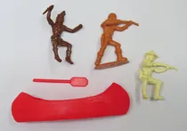 Comprar Forte Apache Gulliver: 2 Cowboys, 1 Índio E 1 Canoa (lote F)