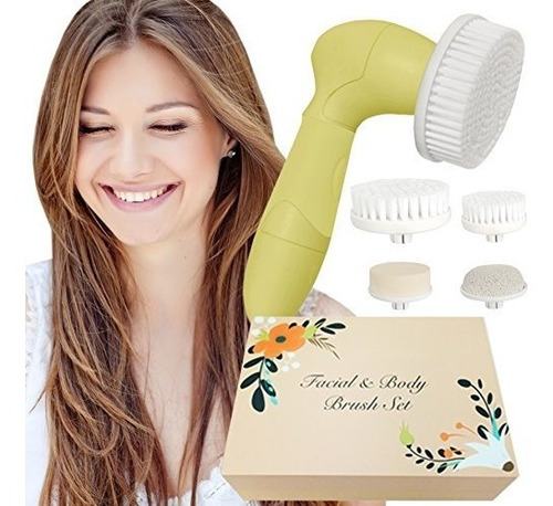 Kit De Sistema De Cepillo Facial Para Cuidado Facial Y