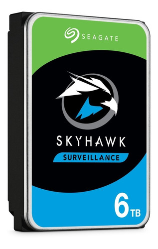 Disco Rigido 6tb Seagate Skyhawk Videovigilancia St6000vx001