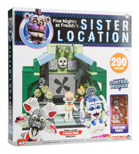 Five Nights At Freddys Módulo De Control Set Construcción