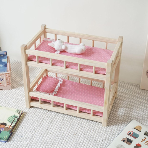 Aplicável A Muñeca De Juego De Doble Capa, Cama En