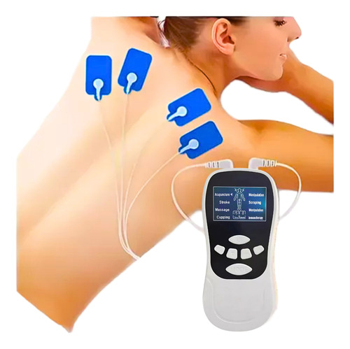 Electroestimulador Muscular Masajeador 8 Modos 15 Niveles