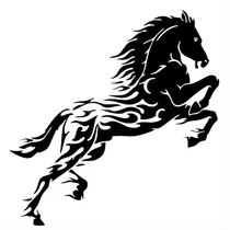 Comprar Sticker Vinilo Adhesivo Caballo. Para Autos, Camionetas, Etc