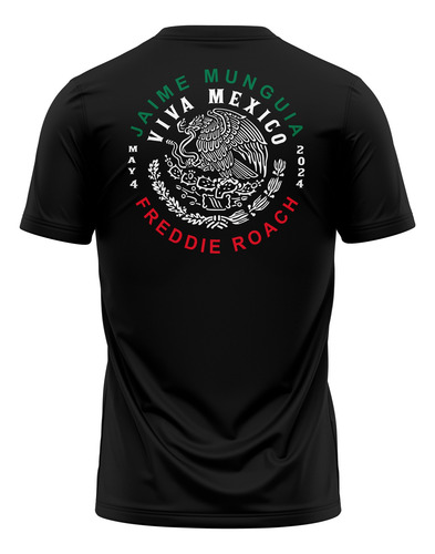 Playera Jaime Munguía Wild Card Negra