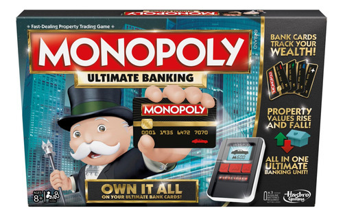 Juego De Mesa Monopoly Ultimate Banking Edition Para Y N [u]