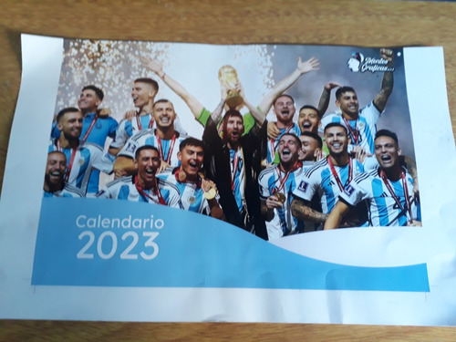 Lamina Seleccion Argentina Campeon Del Mundo Doble Detalles