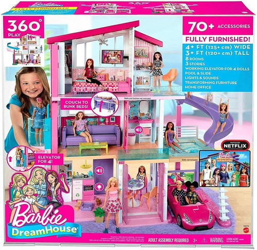 Barbie Casa De Los Sueños Dreamhouse Barbie Original Mattel.