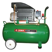 Comprar Compresor de aire eléctrico portátil  Fema 69370208 50L 2.5hp 220V