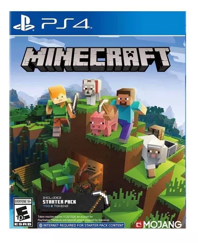 Jogo Minecraft Starter Collection Playstation 4 Sony