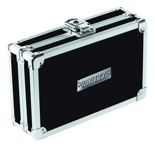 Caja De Accesorios De Bloqueo Vaultz, Negro Con Detalles En