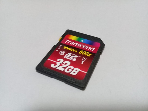Imagem 1 de 5 de Cartão De Memória Transcend 32gb Classe 10