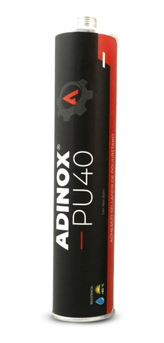 Adinox® Pu-40, Adhesivo Sellador De Poliuretano Negro