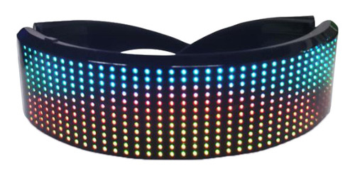 Gafas Led, Aplicación Bluetooth Con Pantalla Led Conectada