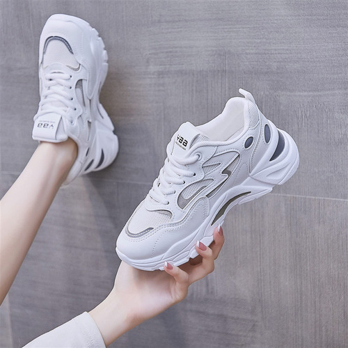Zapatos De Tenis Cómodos Con Plataforma Informal Para Mujer