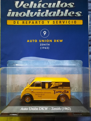 Reparto Y Servicio N9 Auto Unión Dkw Zenith 