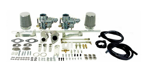 Kit Carburador Empi Vw Fusca 34mm Completo Entrada Simples