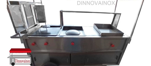 Carrito Para Tacos De 2 Mts Con Pastor