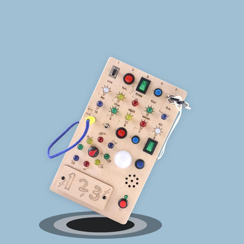 Quadro De Atividades Led Montessori, Quadro Sensorial,