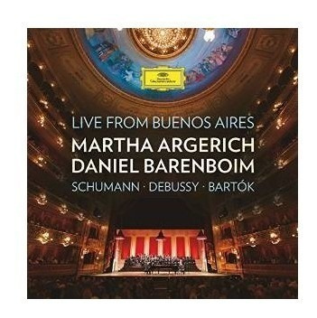 Argerich Barenboim Live From Buenos Aires Cd Nuevo / Kktus