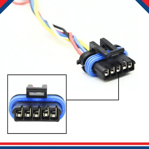 Conector Plug Reparo 05 Vias Chicote Irg Linha Gm Tc1772