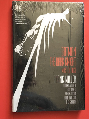 Batman The Dark Knight Master Race Tpb Inglés Cómic