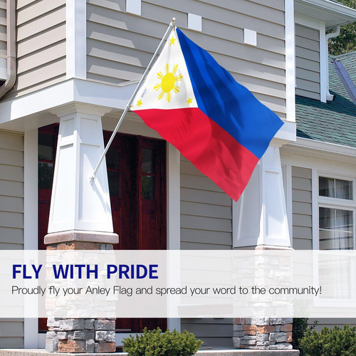 Bandera Anley De Filipinas, Para Colgar, 90 X 150 Cm