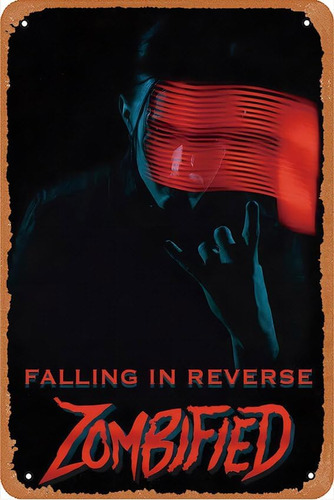 Falling In Reverse: Zombified Music Video Art Letrero De Met