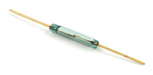 Sensor Magnético Reed Switch Dourado Kit Com 10 Peças
